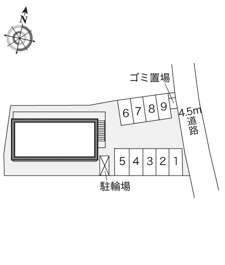 ★手数料０円★京都市伏見区日野野色町　月極駐車場（LP）